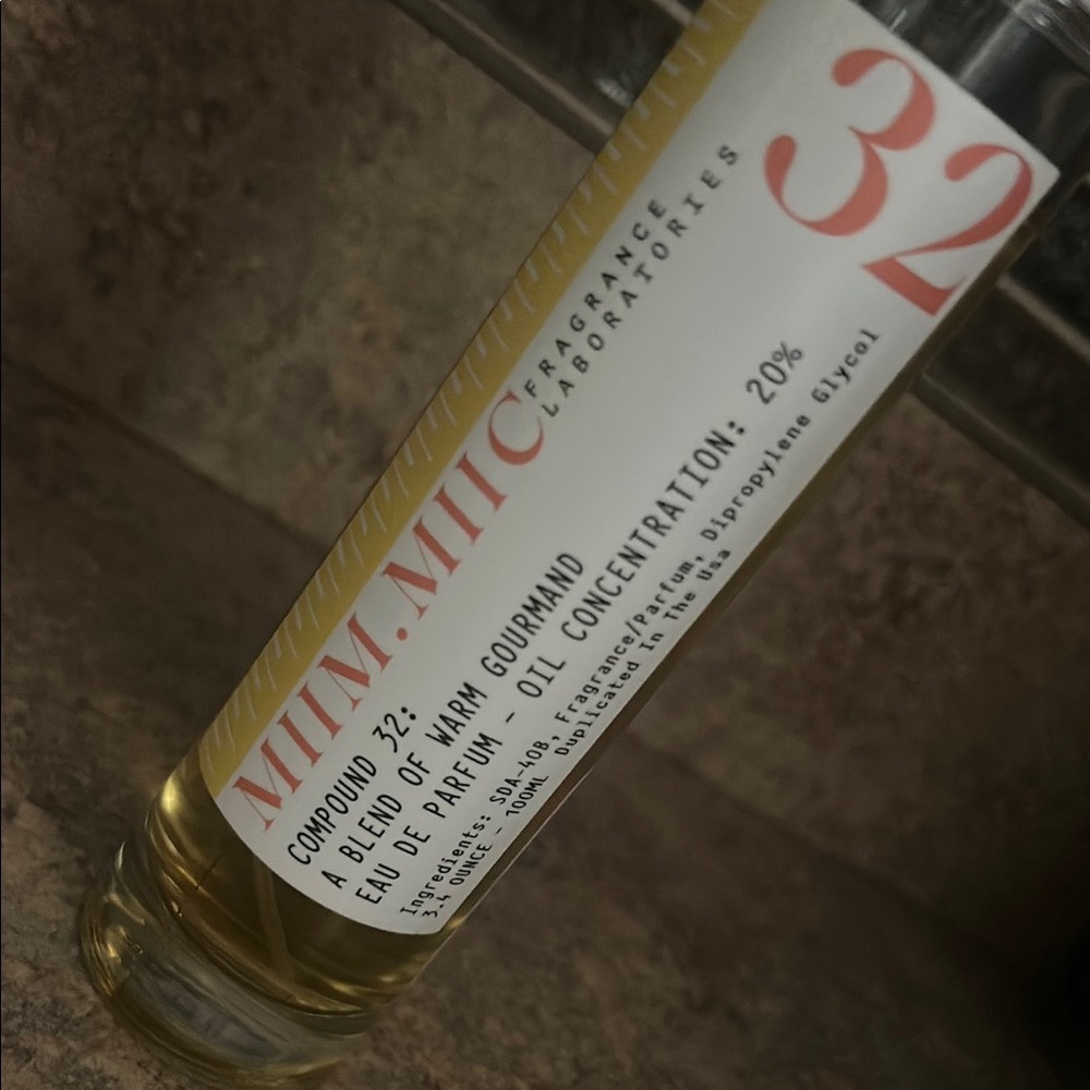 Miim Miic 32 Warm Gourmands Perfume Oil Concentration - Picture 2 of 4